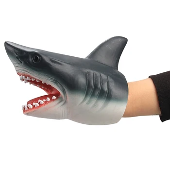 Gry Dla Dzieci Shark Dinozaurów Pacynka Miękkiej Gumy