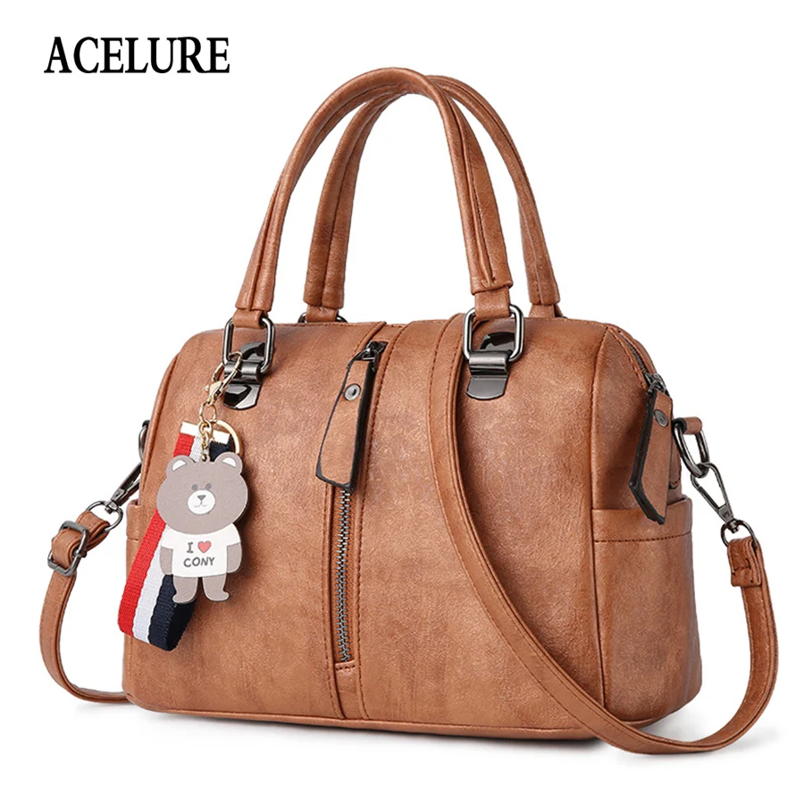 

ACELURE Casual female shoulder bag Box type women's handbag Personality motorcycle Shoulder bags for women 2018 bolsa feminina