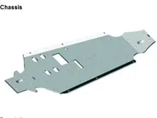 81033 Chassis HSP 1 8th Nitro Car Part 94081 94083 94085 94086 94087