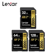 Lexar Original Limited Pen Drive 300mb/s Sdhc 2000x For Sd Card Sdxc Uhs-ii U3 Flash Memory For 3d 4k Digital Slr Camera