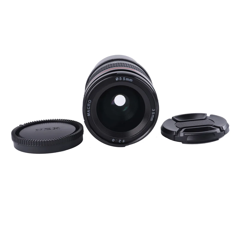 Объектив для камеры Lightdow 35 мм F/2 0 с фиксированным фокусом ручная линза Sony E Mount A7 A7M2