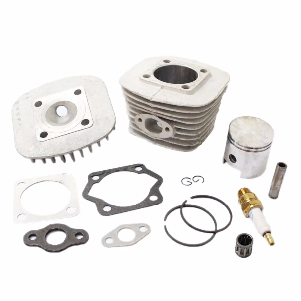 PODOY 47mm Cylinder kit with Piston spark Plug Gasket for 60/80cc Gas