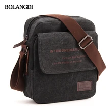 

2018 BLD Brand Men Casual Messenger Flap Bag High Quality Briefcase Canvas Shoulder Bags For men Business Travel Crossbody Bag