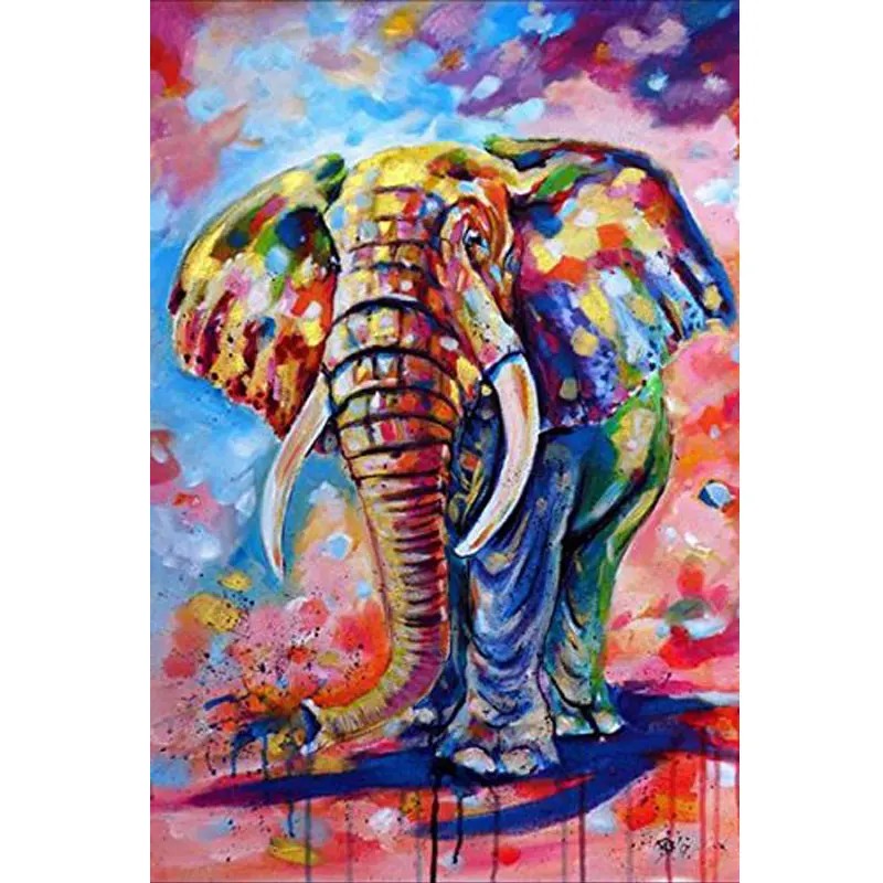 Animal Elephant DIY Diamond Painting 5D Home Decor Full Square Mosaic