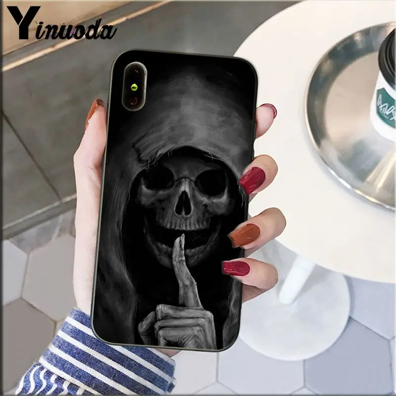 Grim reaper skull skeleton