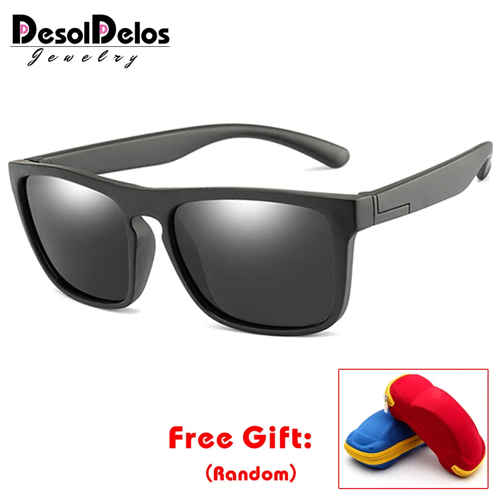 

Sunglasses Kids Girls Boys Polarized Children Sun Glasses PC UV Protection Eyeglasses Eyewear High Quality Fashion With box