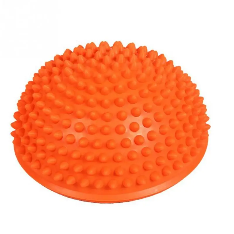 Массажный шар для физиотерапии подошвы Ежик сенсорная тренировка Акупрессура массаж ног Легкий Йога массажный мяч Резина