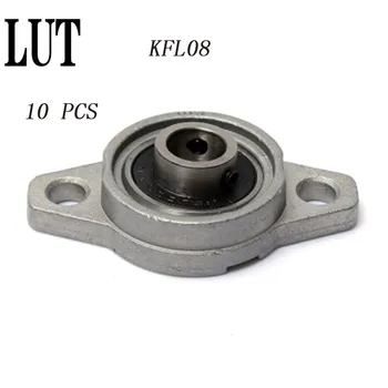 

10PCS High quality KFL08 KL08 FL08 08 8mm pillow block rhombic bearing zinc alloy insert linear bearing shaft support CNC part