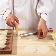 Скалка регулируемый с антипригарным покрытием Вертлюги из нержавеющей стали булавки для приготовления пельменей аппарат для изготовления теста ролик родильо Творческий Горячая Q0