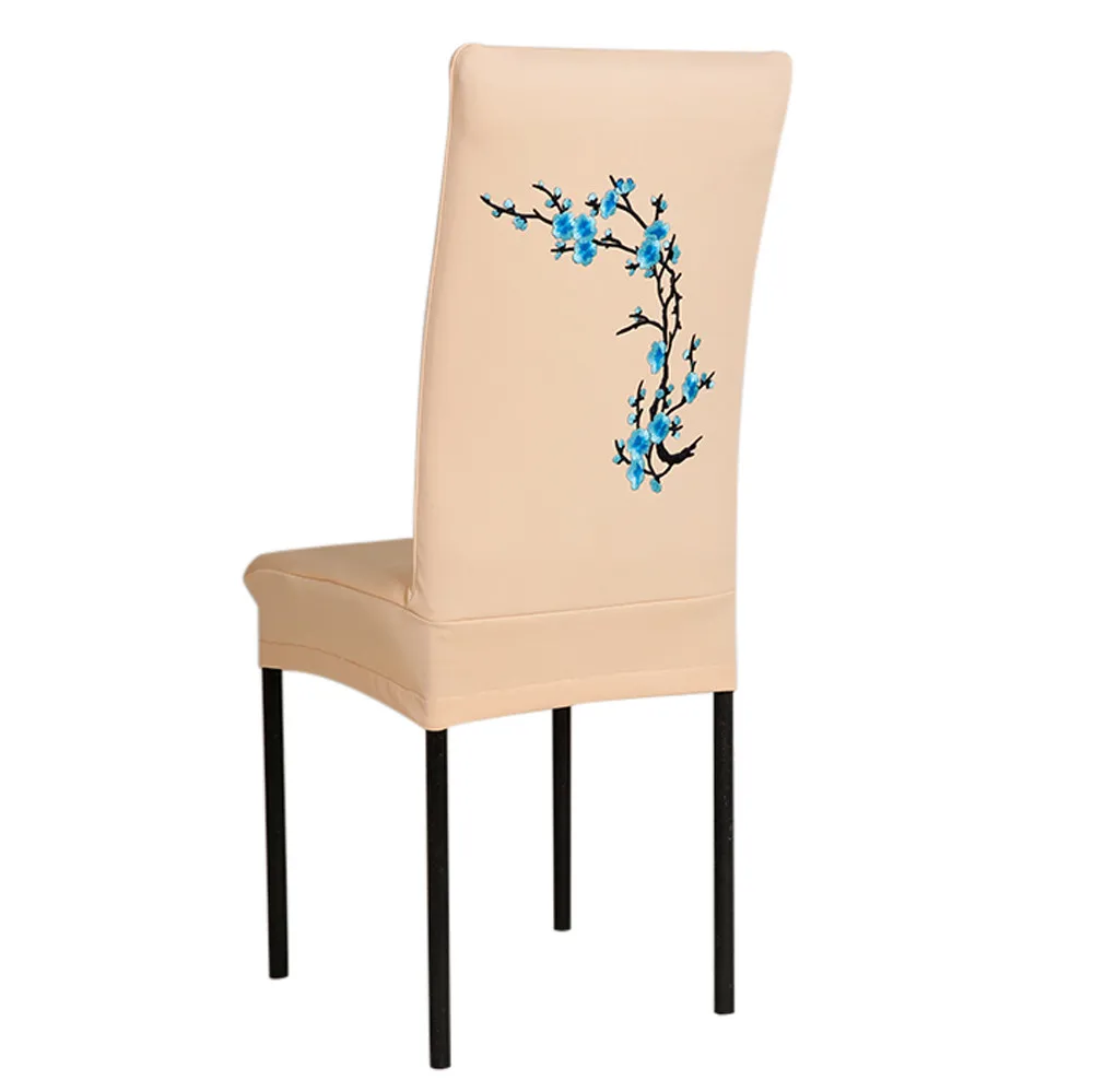 

New ultra-thick air layer elastic chair cover Flower Printed Dustproof Covers House Hotel Party Wedding Decoration