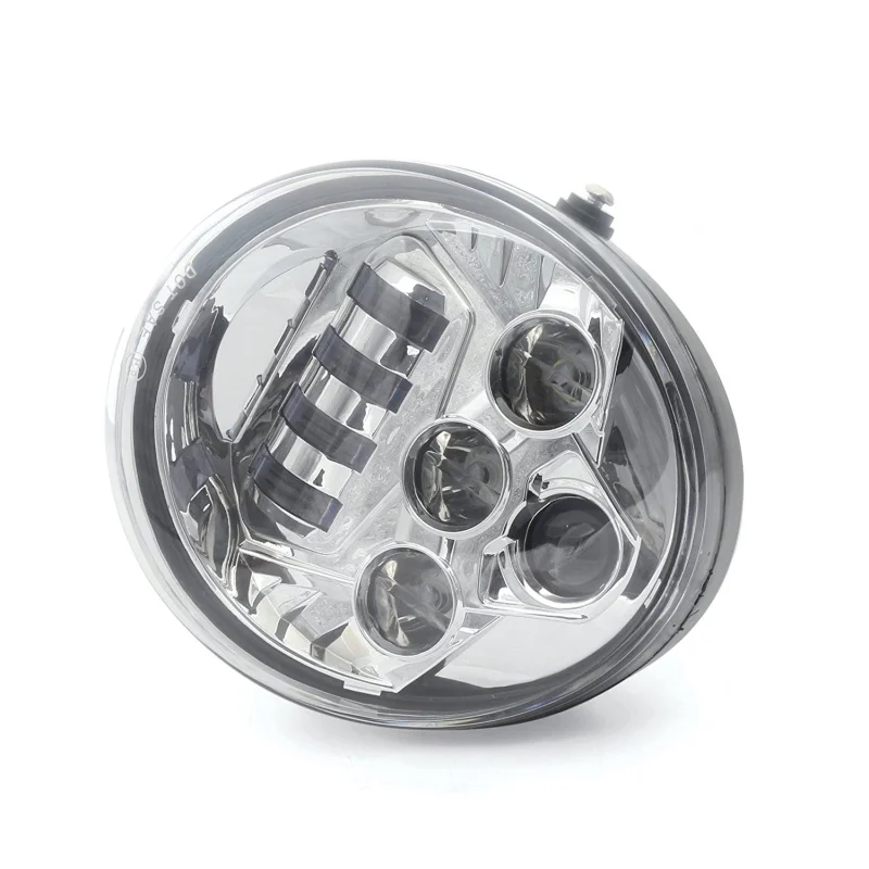 FADUIES Motorcycle LED Headlamp With Black or Chrome Backplate For Harley V Rod VROD VRSCA Headlight VRSCV-ROD LED HEADLIGHT (11)