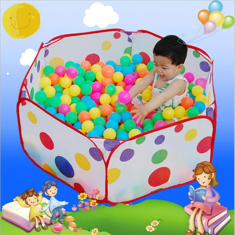 2019 детский бассейн с шарами Складная игра развивающие красочные точки Игровая палатка коврики как детские подарки Бодибилдинг для