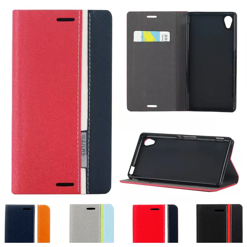 

Flip Case For Sony xperia M4 Aqua Dual E2333 TPU Back Box Phone Leather Cover For Sony M 4 M4Aqua E2303 E2353 E2306 E2312 E2363