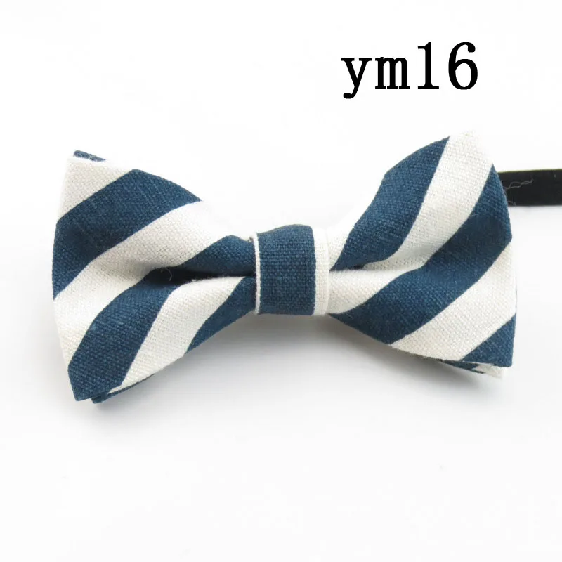 Модный тренд в новых тканях льна крутые особенности уникальные красивые детские аксессуары галстук-бабочка, бант cravata