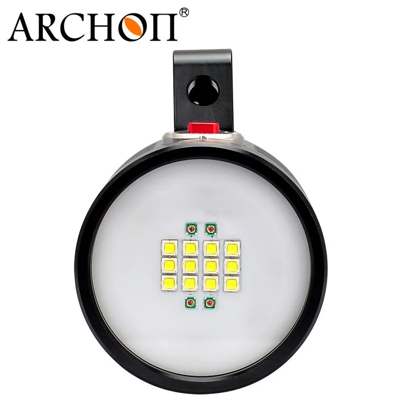 ARCHON d100w-ii CREE XM-L2 U2 10000 люмен светодиодный фонарик Дайвинг Водонепроницаемый Дайвинг факел с Батарея и зарядки