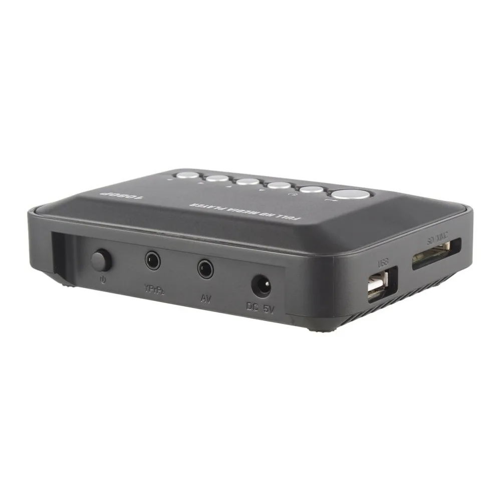 1080P Full HD SD/MMC ТВ видео SD MMC RMVB MP3 Мульти ТВ USB HDMI медиаплеер с пультом дистанционного управления