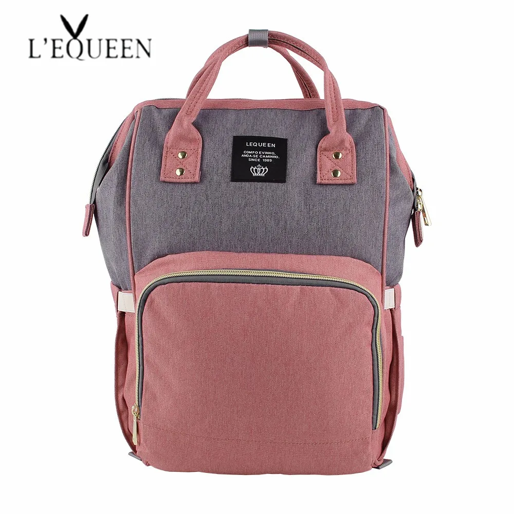 Lequeen Diaper Bags New Fashion Mummy Maternity Nappy Bag Large