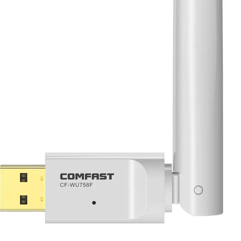 USB Wifi адаптер 650 Мбит/с беспроводной приемник ключ Ethernet Сетевая карта 6dBi антенна для Windows XP/7/8/8,1/1 Mac OS10.6-10.15