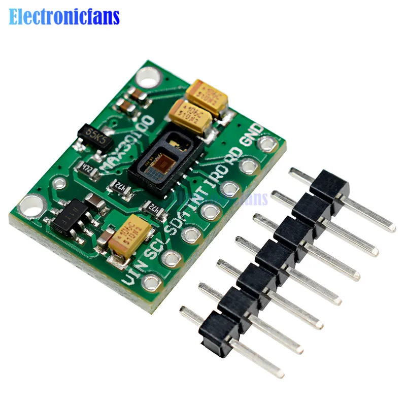 

Low Power MAX30102 Heart Rate Oxygen Pulse Breakout Board Module For Arduino Replace MAx30100