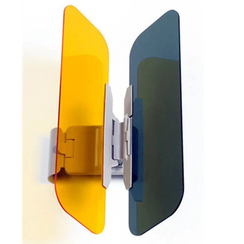 1PC Car Sun Visor UV Blocker Fold Flip Down HD Clear View Visor Ja26in