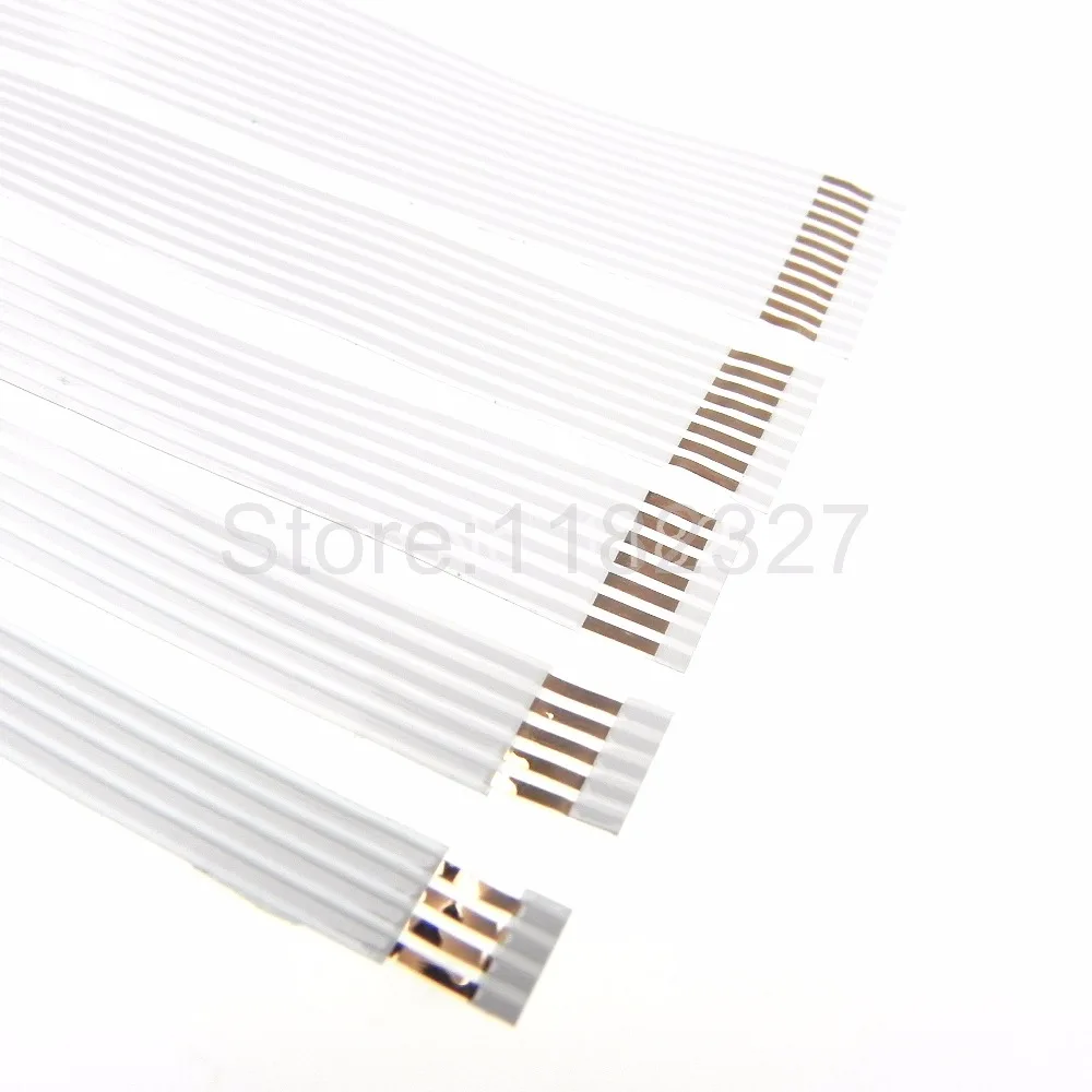 Customized FFC flexible cable for airbag megane sereis 2-12pin 660mm legnth 1.4mm pitch 18mm width