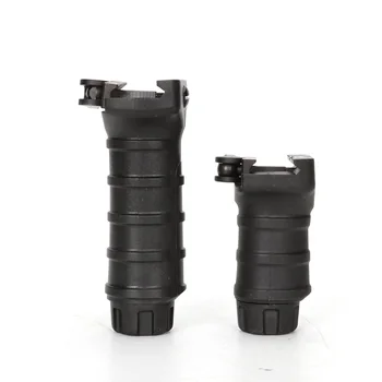 

Outdoor Bike Handle Cover Tactical React Paintball Airsoft Rifle TD Stubby Vertical Grip Rubber Long Quick Detach Grip Gun Parts