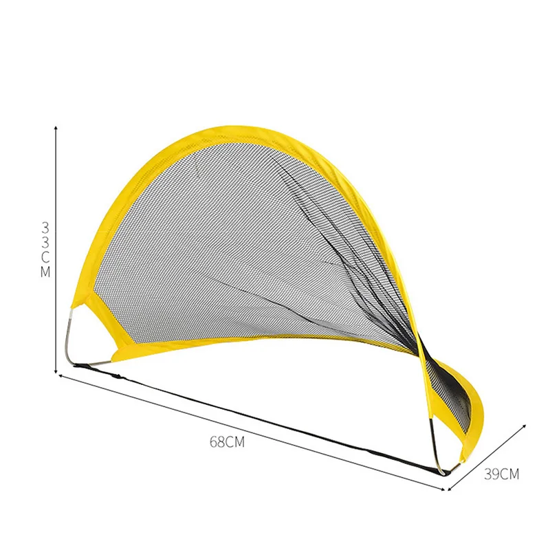 

High 2Pcs Soccer Football Goal Net Kit Set Foldable Training Goal Net Tent Kids Indoor Outdoor Play Toys DOG88