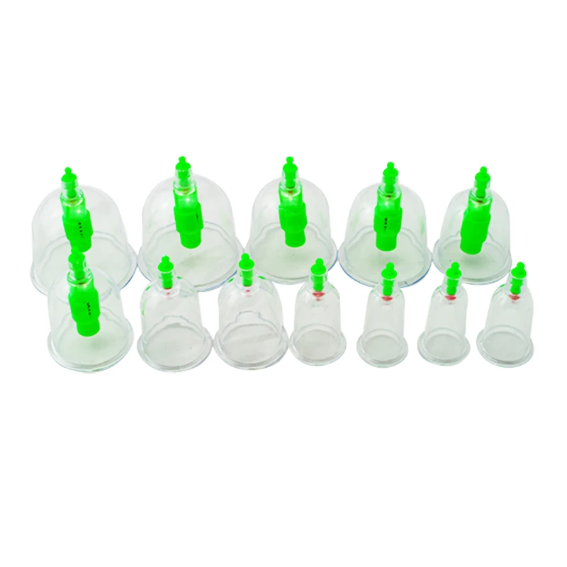 Hot 12 Cups Chinese Medical Vacuum Body Massager Magnetic Acupunture Vacuum Cupping Set +6 Acupressure Magnets Point Therapy Hot 12 Cups Chinese Medical Vacuum Body Massager Magnetic Acupunture Vacuum Cupping Set +6 Acupressure Magnets Point Therapy