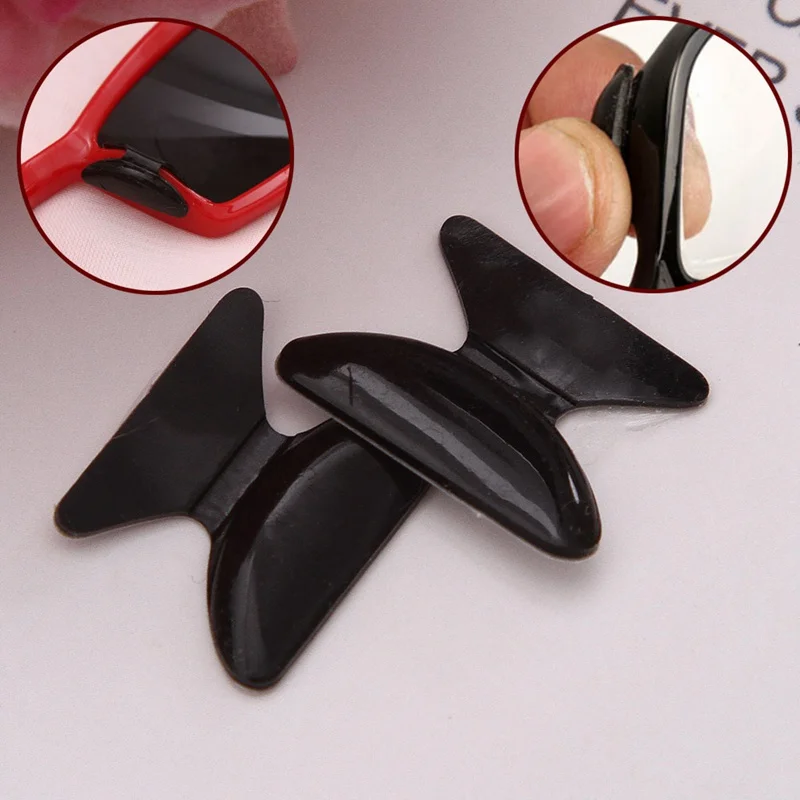 5 Pairs/set Anti Slip Silicone Nose Pads For Eyeglasses Sunglass