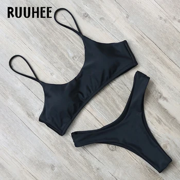 

RUUHEE Bikini Swimwear Women Swimsuit Bathing Suit Brazilian Beachwear Push Up Bikini Set Maillot De Bain Biquini 2019 Swim Wear