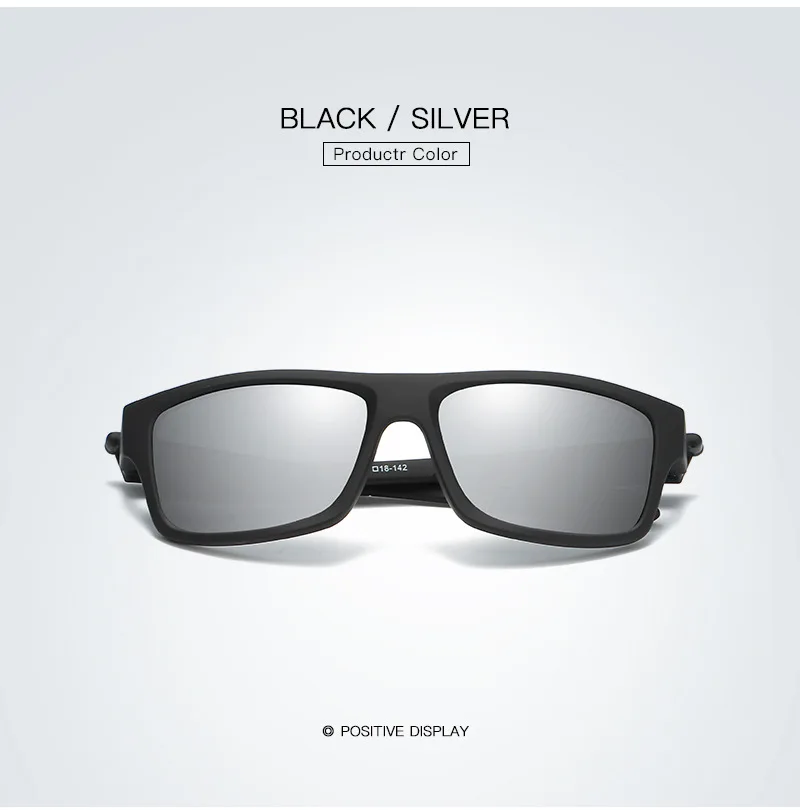 Saylayo UV400 матовый черный ноги очки Для мужчин Для женщин поляризованных солнцезащитных очков Спорт на открытом воздухе вождения солнцезащитные очки для женщин