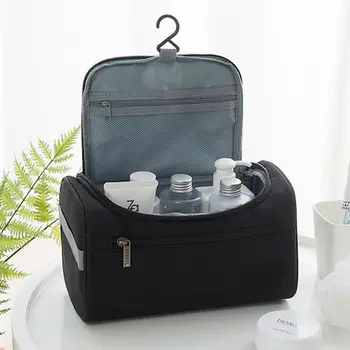 Cosmetic Bag Functional Hanging Zipper Makeup Case Necessaries Organizer Storage Pouch Toiletry Make Up Wash Bag 2