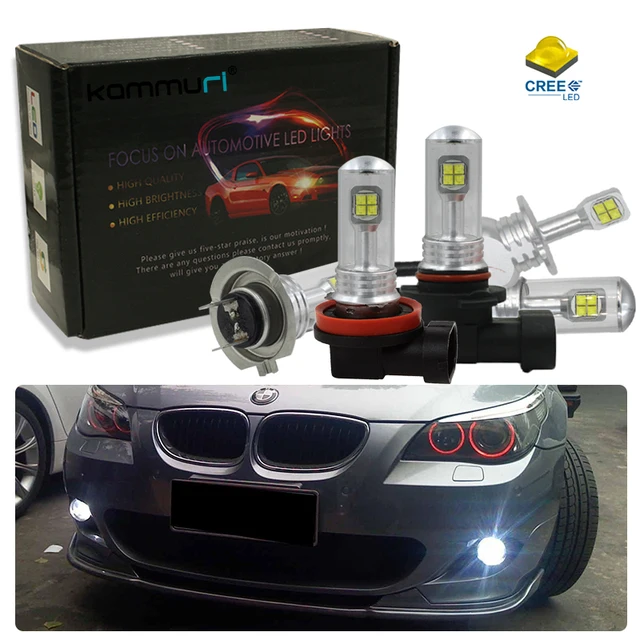H8 H11 H7 H16 HB3 HB4 led bulb fog light DRL Headlight Bulb for BMW E46 E39 E60 E36 E90 F30 F10