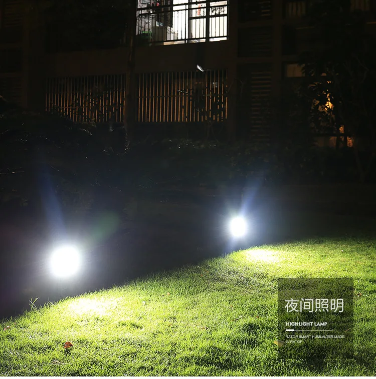 Modo de Montagem na Parede de Casa à Prova Lâmpada do Gramado do Jardim Luz de Energia Água Levou Solar 48 5 d' Luz De Energia Solar Lâmpada Do Gramado Do Jardim