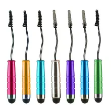 Мини емкостный экран Стилус сенсорная ручка для iPhone XS Max samsung Все IOS Android Смарт сенсорный экран телефон планшеты ручка 100 шт