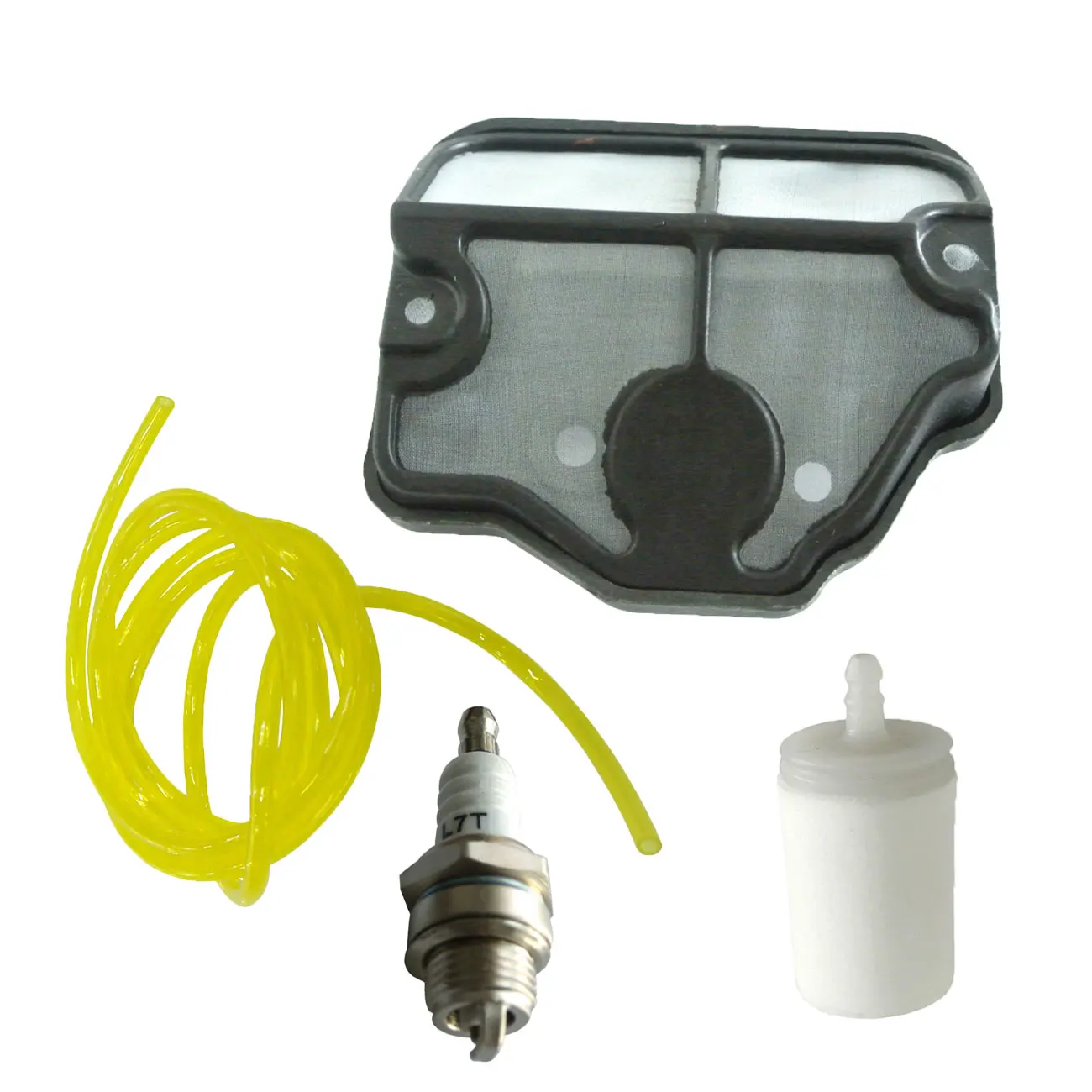 Spark Plug Air Filter Cleaner Fuel Line Fit Husqvarna 36 41 136 137 141