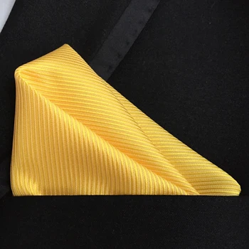 

Top fashion ties with pocket square solid striped handkerchief to match tie