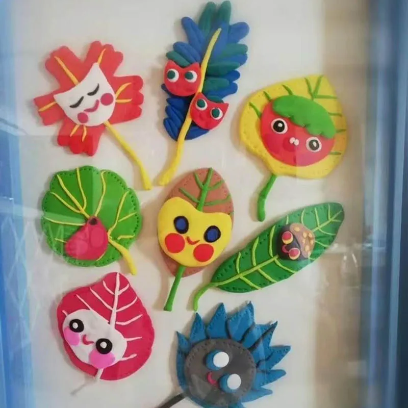 Hand Gum Play dough Fluffy Slime Super Light Clay Modeling Polymer Clay Sand Fidget Plasticine Rubber Mud Toys for Children