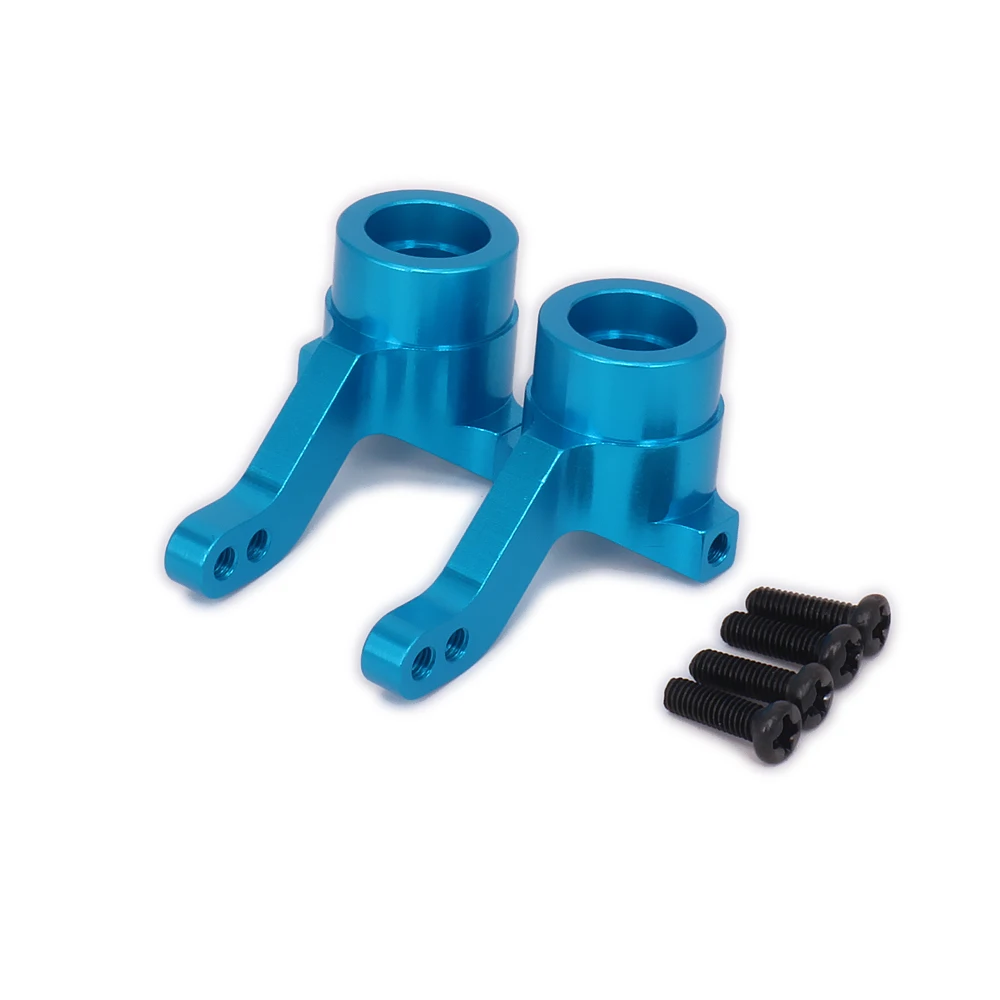 

Front Steering Hub Carrier Knuckle For Rc Hobby Car 1/10 HPI WR8 Series Flux Spindle/Rear Hub Carrier Set 101208 6061-T6