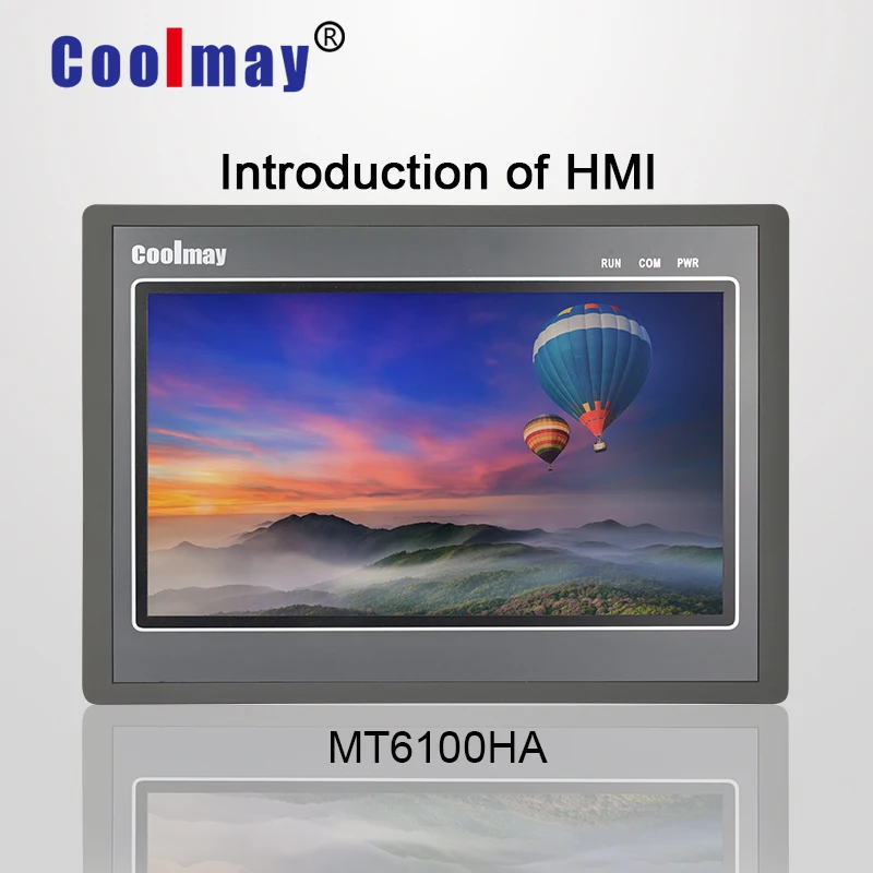 Coolmay MT6100HA 10 дюймов TFT дисплей 1024*600 Высокое разрешение true color touch panal HMI для промышленной автоматизации