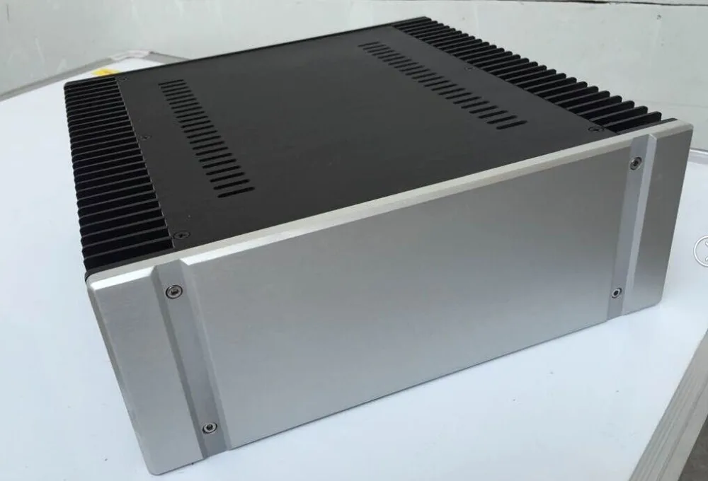 Lian Li DIY aluminum amplifier enclosure amp case  / aluminium chassis , class A B chassis amplifier chassis aluminium enclosure