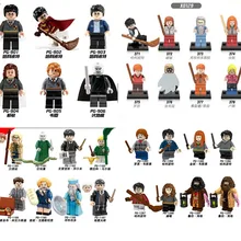 

Legoingly Harry Potter Action Figures Hermione Granger Ron Lord Voldemort Draco Malfoy Collection Christmas toys for children