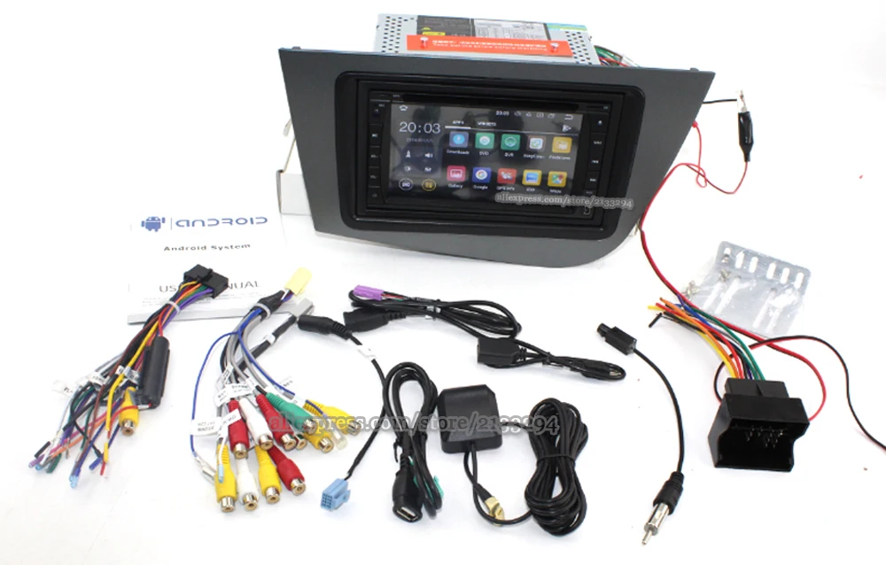 Cheap Liandlee Android 7.1 UP For Seat Leon MK2 2005~2012 Stereo BT Video Wifi DVD Player Carplay Map GPS Navi Navigation Multimedia 13
