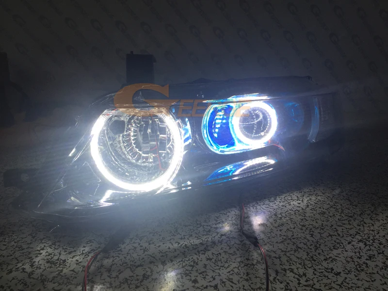 HONDA ODYSSEY JDM RB1 RB2 2003-2008 XENON HEADLIGHT smd led angel eyes(4)