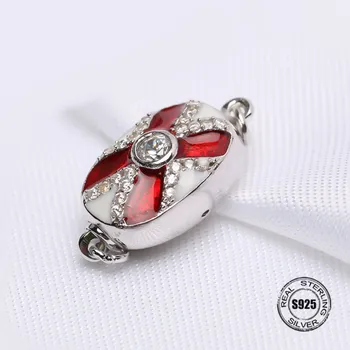 

Hot 925 Sterling silver Hook Clasps Jewelry Findings Fit Bracelet Necklace