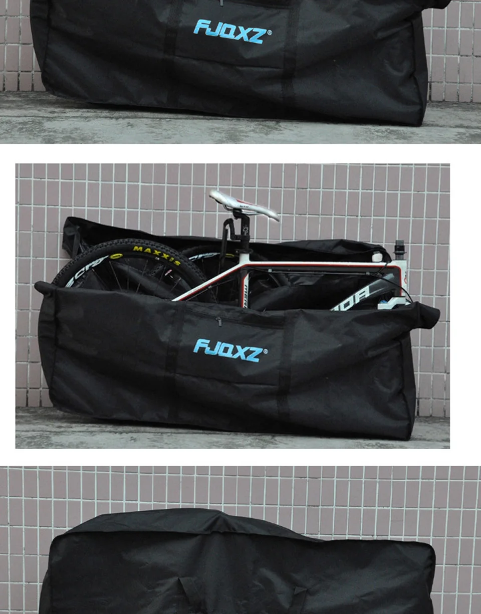 Excellent 2 in Folding Bike Package Bag MTB Mountain Bike Rack Bag 1 Multifunction Road Bicycle Pannier 4