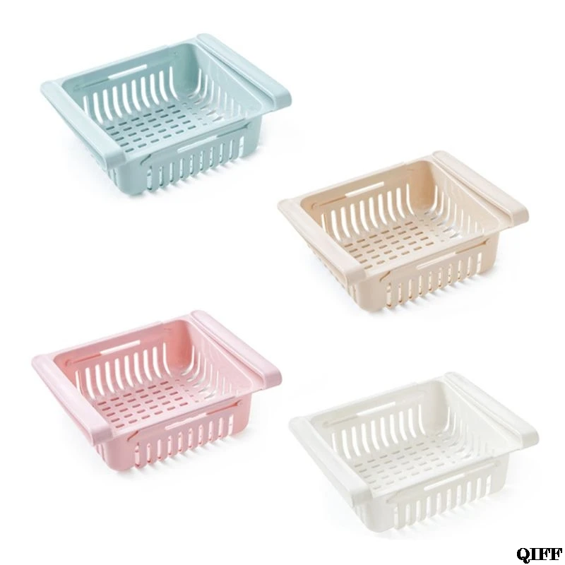 

Refrigerator Partition Storage Box Food Holder Household Fresh-keeping Layered Organizers Drawer Multi-purpose Tool Jun12