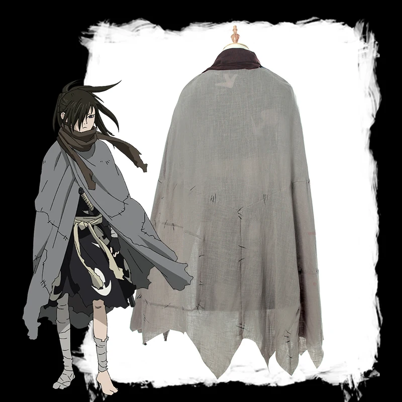 Cosroad Anime Dororo Cosplay Costume Hyakkimaru Kimono Cosplay Wigs Costumes for Halloween Party (5)