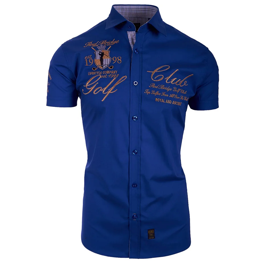

Zogaa Men's Shirt Casual Camisa Masculina Letters Printed Beach Shirts Short Sleeve Summer Slim Fit Stylish Formal V-Neck Shirts
