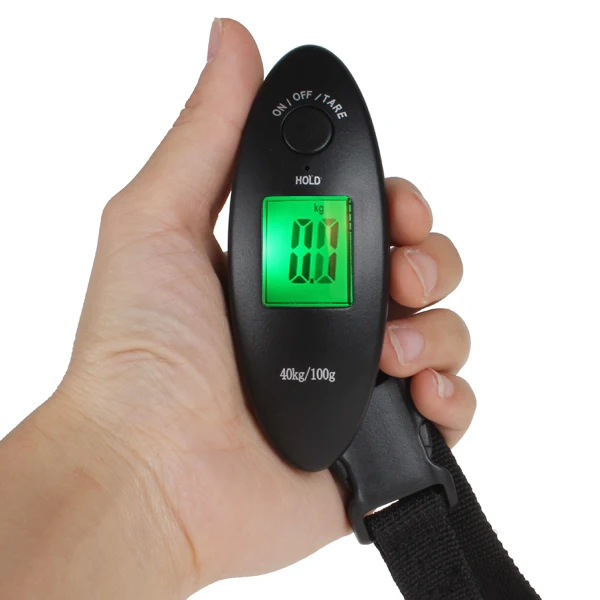 

40kg / 100g Charming Portable Mini Hand Digital Electronic Scale with LCD Display Measuring Weight Tool